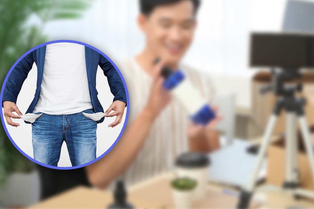 A live streamer in China who earned less than US$1 a month had to endure constant insults from fellow company staff. Photo: SCMP composite/Shutterstock