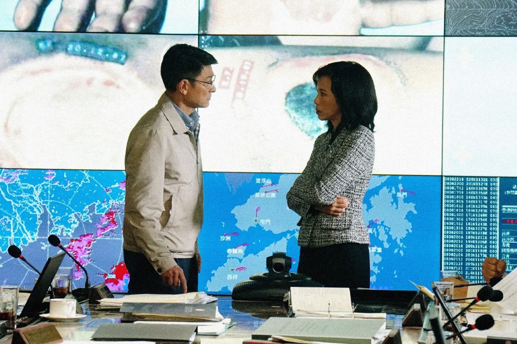 Andy Lau (left) and Karen Mok in a still from Cesium Fallout (category IIB, Cantonese), directed by Anthony Pun. Bai Yu also stars. Photo: Edko Films.