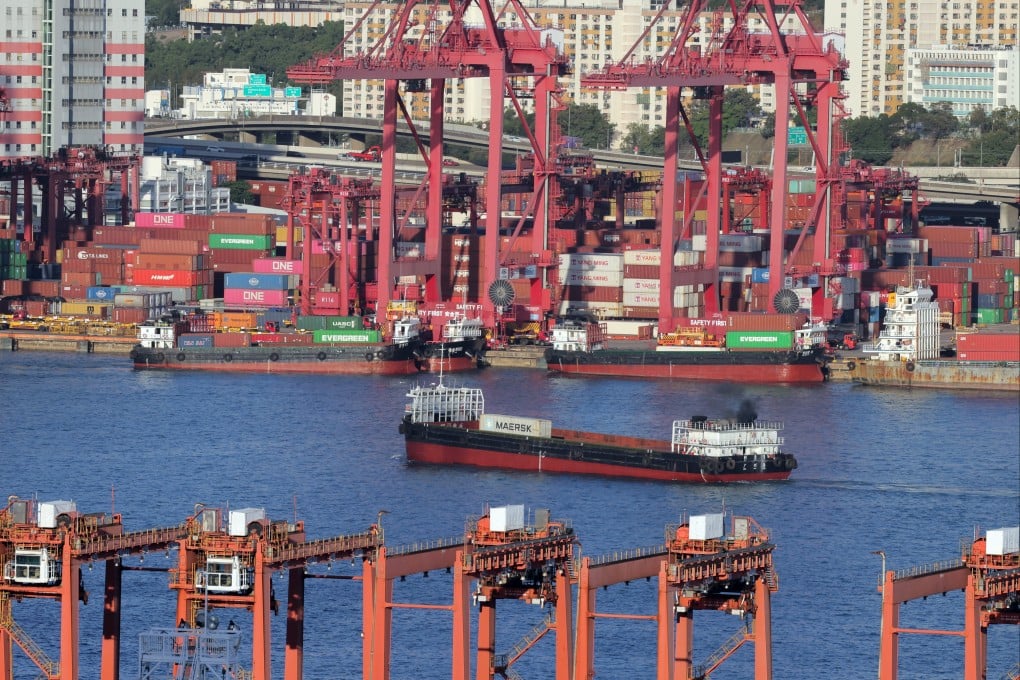 In the first nine months, exports of goods grew 10.7 per cent over the same period last year, while imports increased 7.1 per cent. Photo: Jelly Tse