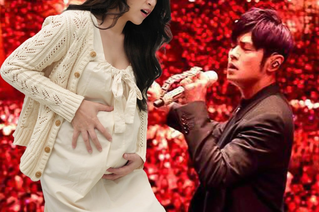 Some online observers joked that the pregnant woman must be a superfan to attend Jay Chou’s concert so close to her due date. Photo: SCMP composite/Shutterstock/Weibo