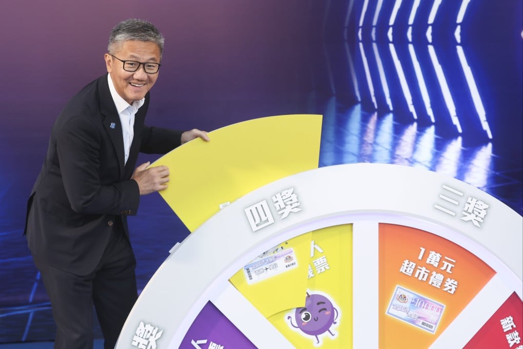 Police chief Raymond Siu at a ceremony to award raffle winners their prizes. He warned residents risked losing their life savings to scams in some cases. Photo: Edmond So