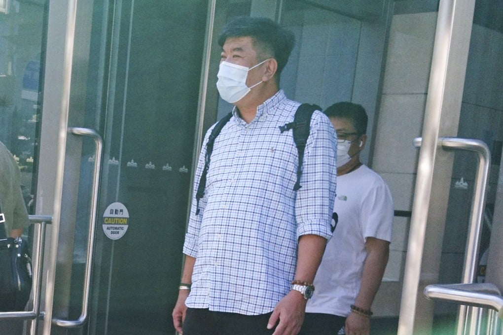 A representative of Aggressive Construction Engineering appears in Kwun Tong Court on Thursday. Photo: Brian Wong