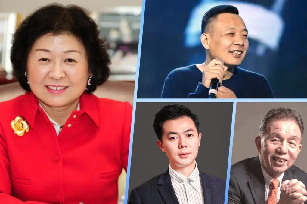 The Post turns the spotlight on four people in China who worked their way out of poverty onto global rich lists. Photo: SCMP composite/Sohu/QQ.com