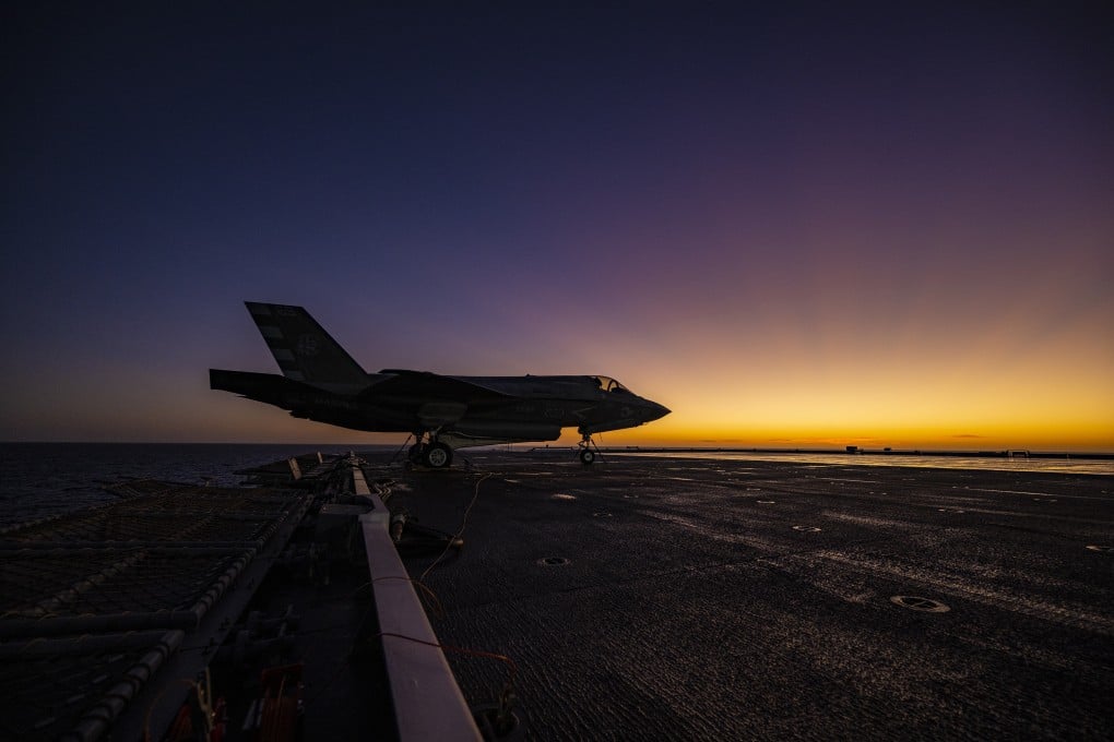 The Chinese military researchers did not say whose warplanes were being targeted in the computer simulations. Both Japan and the US operate stealth fighters in the area. Photo: US Navy