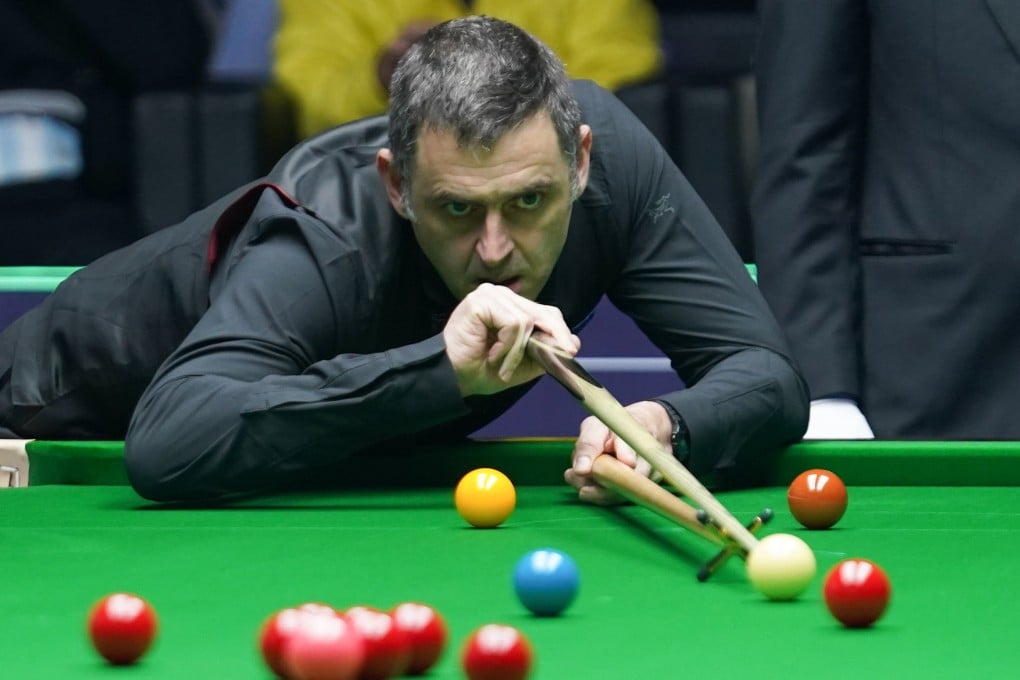 Ronnie O’Sullivan plays a shot at the Snooker World Open in Yushan in eastern China’s Jiangxi province, in March. Photo: Xinhua