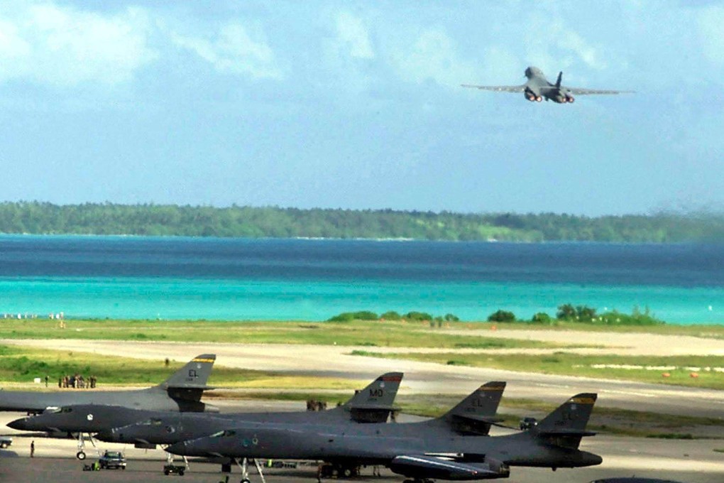The US deployed a B-1B nuclear bomber in joint drills with South Korean and Japanese fighters following the North’s missile test last week. File photo: AFP