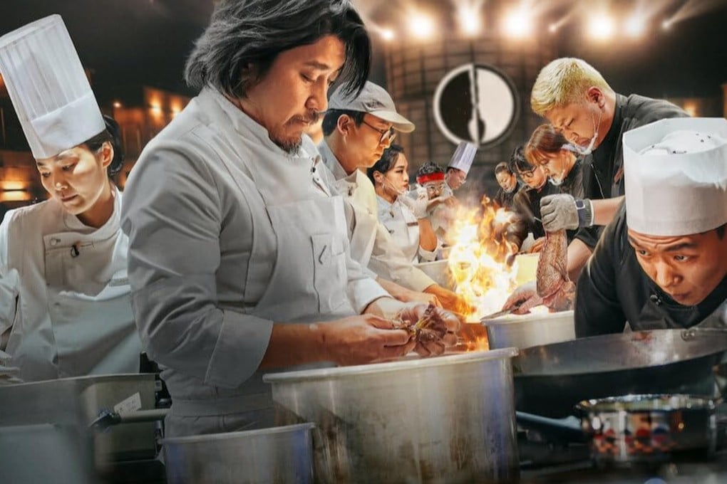 Chefs compete on Culinary Class Wars. The success of one chef on the Netflix show, Yu Bibim, drew attention to his operation of an unlicensed restaurant, for which he has apologised on social media and announced its closure. Photo: Netflix