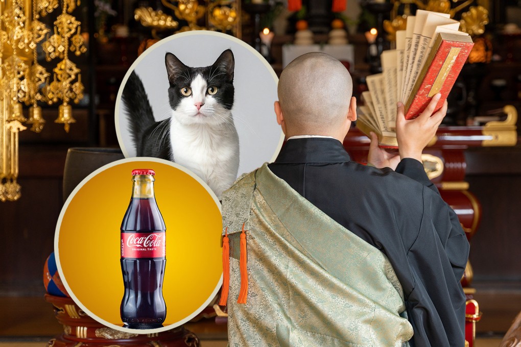 An abbot at a Buddhist temple in Japan has taken to social media to promote his message of hope. Photo: SCMP composite/Shutterstock