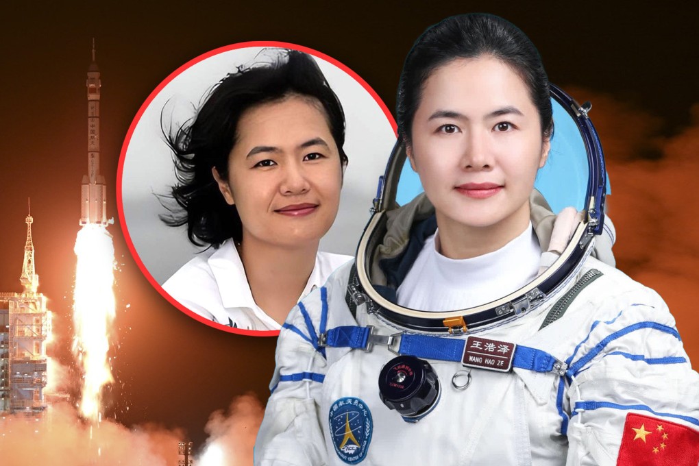 The Post turns the spotlight on Wang Haoze, China’s only woman space flight engineer. Photo: SCMP composite/China Daily/Xinhua/Sohu