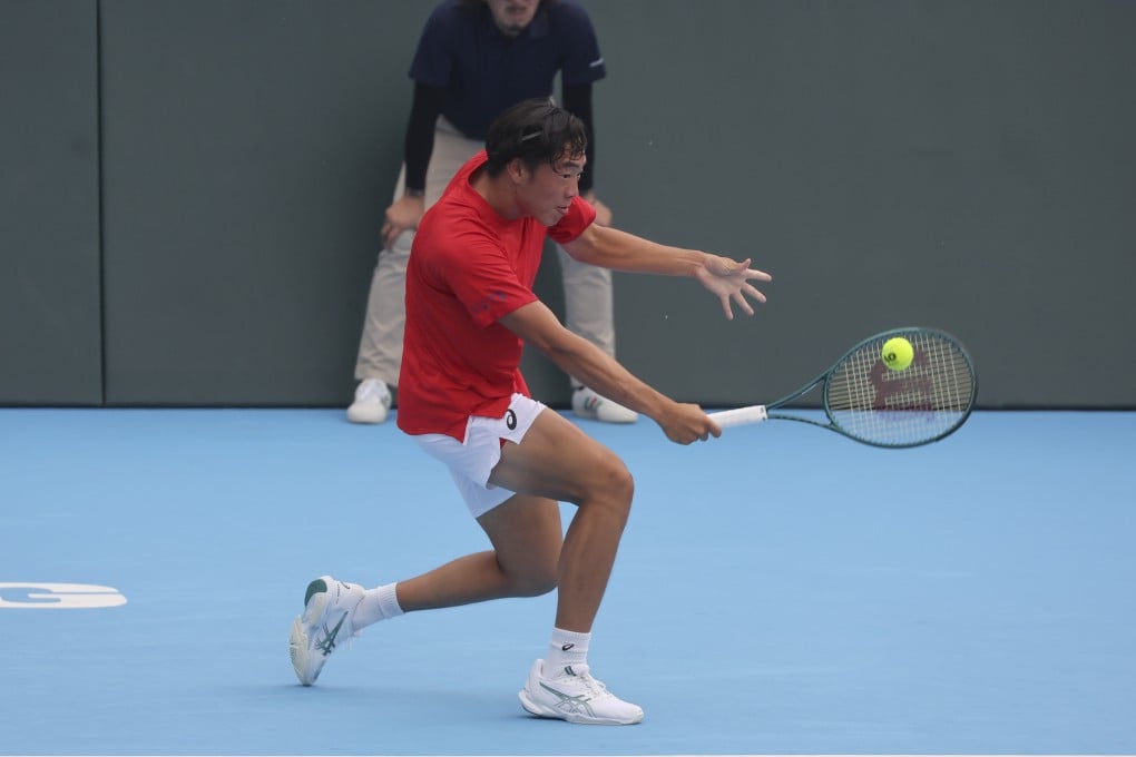 Coleman Wong will now face Australia’s Alex Bolt in the second round at the ATP Challenger event in Matsuyama, Japan. Photo: Edmond So