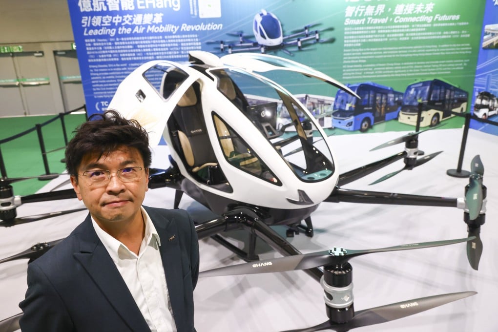 Kwoon Chung Smart Mobility managing director Rex Wong at AsiaWorld-Expo. Photo: Dickson Lee