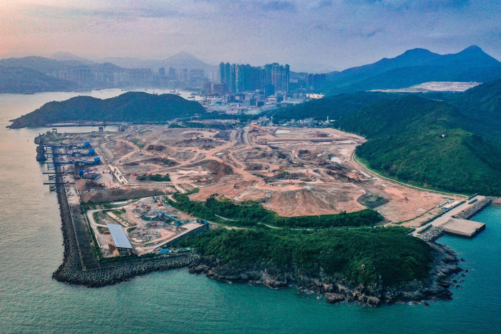 Area 137 in Tseung Kwan O. The site is part of government plans to create several waste-handling facilities. Photo: Martin Chan