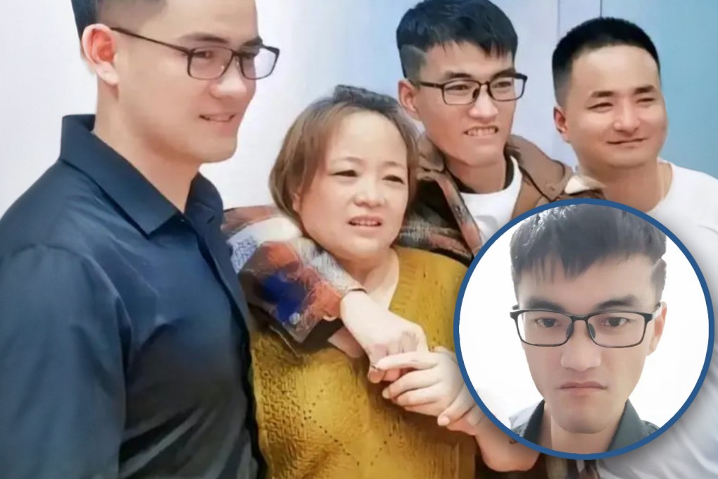 A man in China who was abducted 34 years ago, was reunited with his birth family then promptly fell out with them over money. Photo: SCMP composite/Douyin/Sohu
