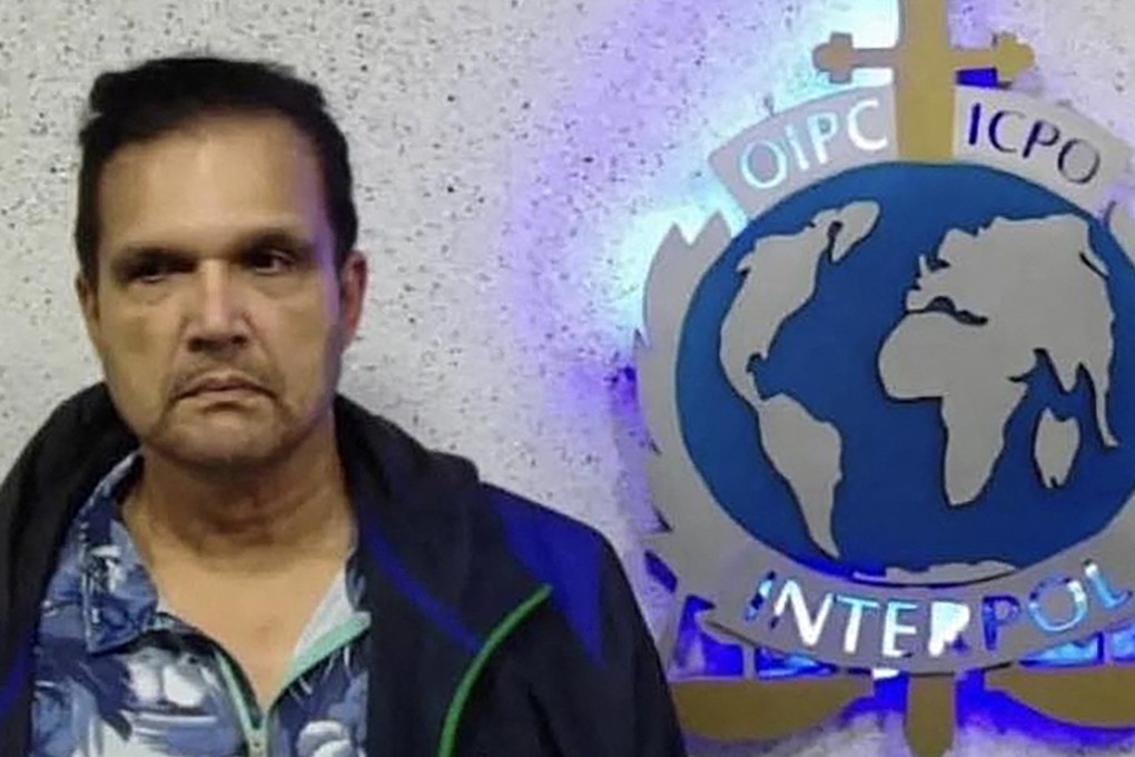 Leonard “Fat Leonard” Francis pictured after his capture in Venezuela in 2022. Photo: Instagram/Interpol Venezuela via AFP