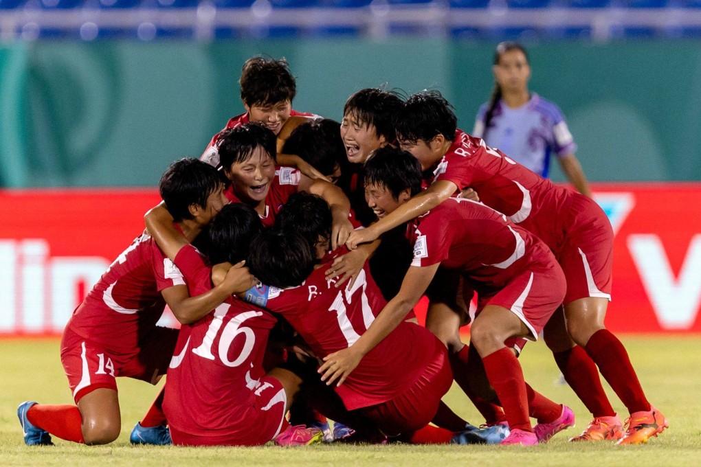 North Korea won the Fifa Under-17 Women’s World Cup 2024 by beating Spain on penalties in the final in the Dominican Republic on Saturday. Photo: AFP