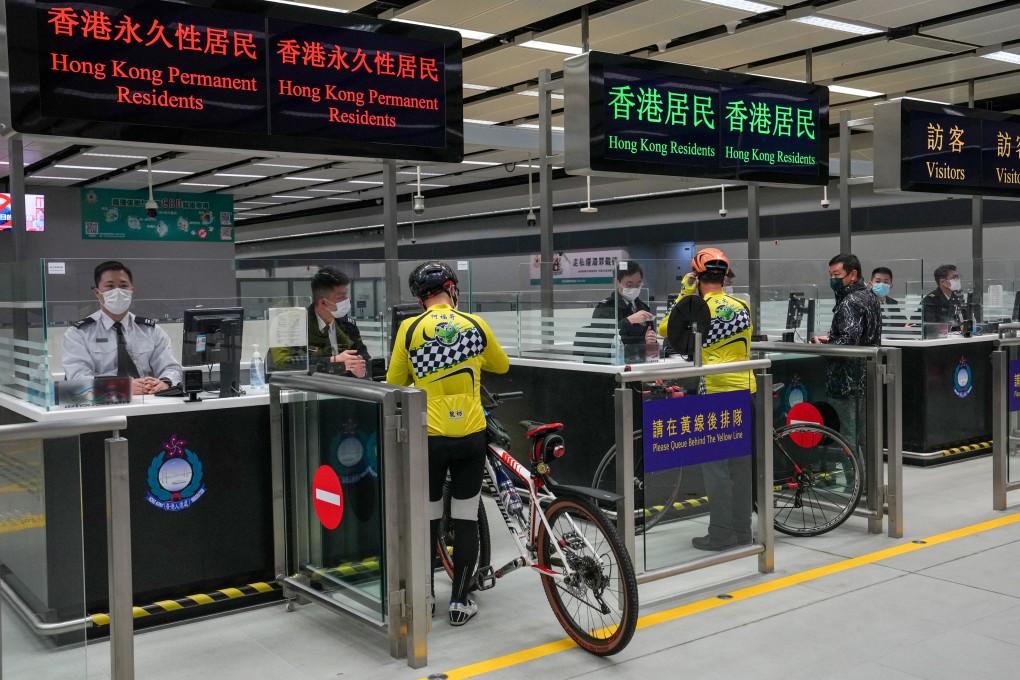 The Heung Yuen Wai border crossing opened for passengers last year. Photo: Elson Li