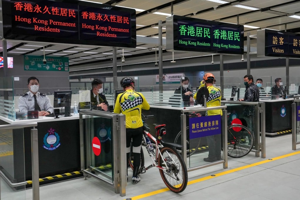 The Heung Yuen Wai border crossing opened for passengers last year. Photo: Elson Li