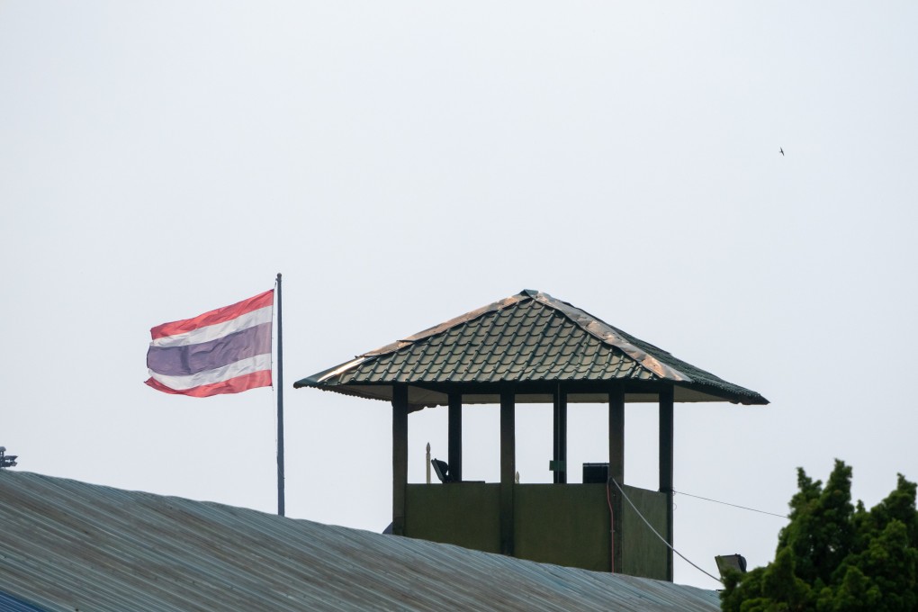 A tower on the Thai side of the border between Thailand and Malaysia. Photo: Hadi Azmi