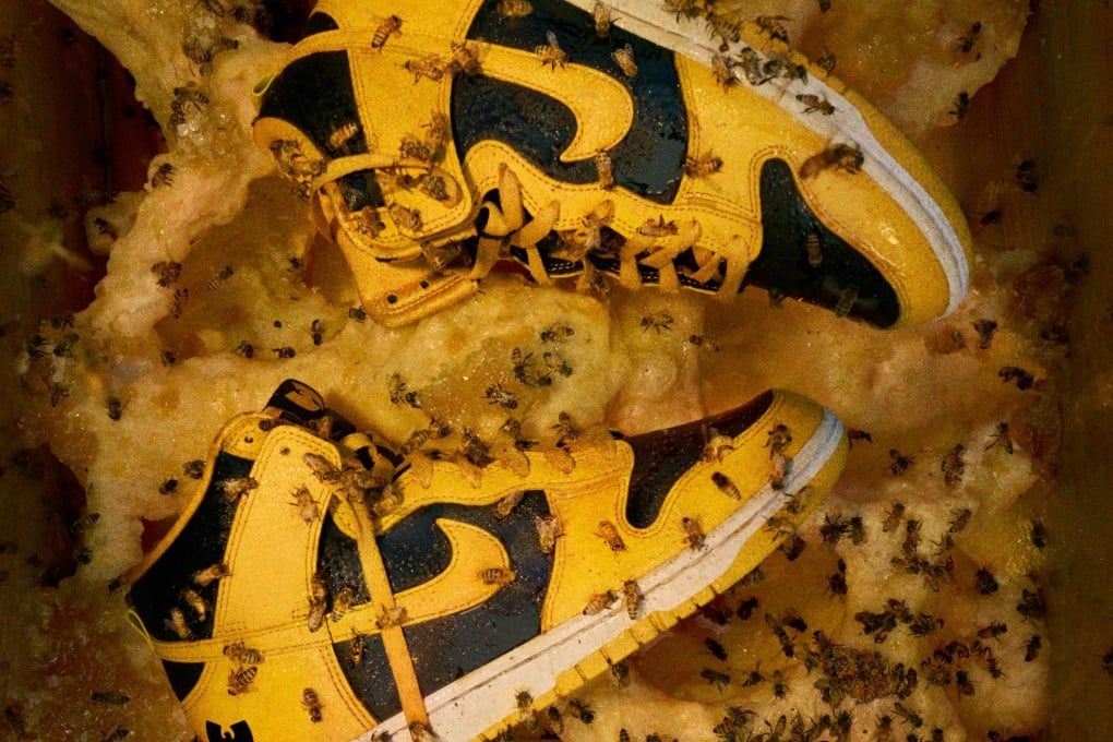 The Nike x Wu-Tang Clan Dunk, out November 9, is just one of the exciting shopping opportunities in Hong Kong this weekend, along with the soft-opening of a huge mall in Wan Chai, and Clinique’s new line of skincare products in partnership with Hello Kitty. Photo: Nike