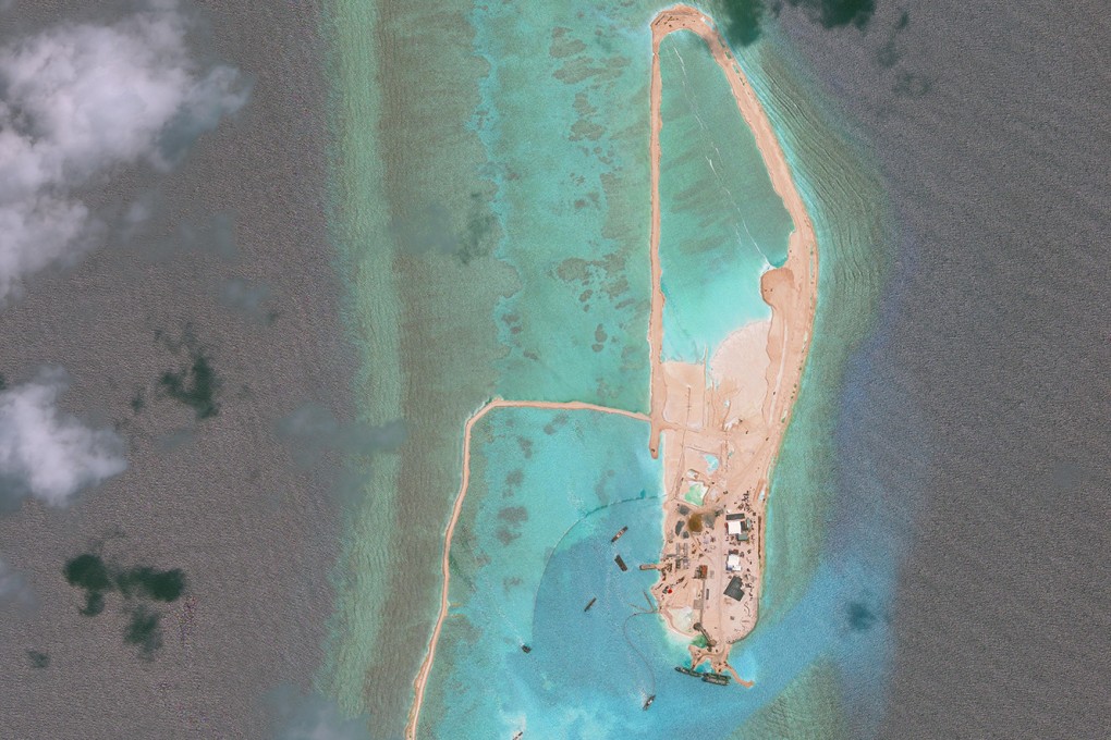 Vietnam has significantly accelerated the expansion of its outposts in the Spratly Islands in recent months. File photo: CSIS/AMTI