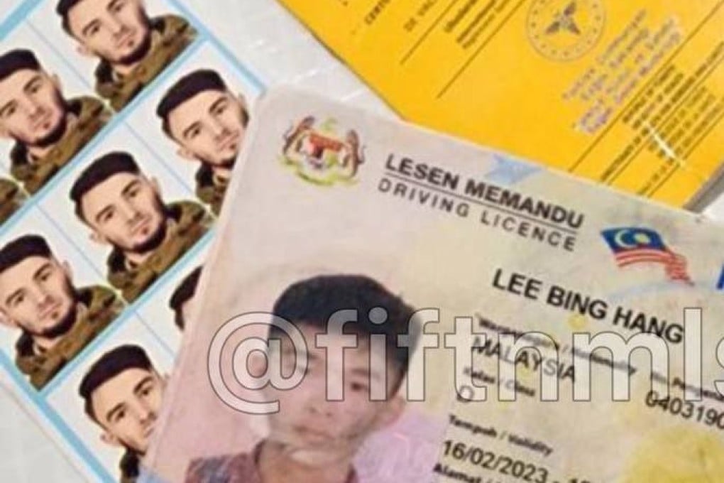 Malaysian authorities confirmed that the driver’s licence belonged to Lee Bing Hang, a mercenary fighting for Ukraine. Photo: X/@0nly_FABs