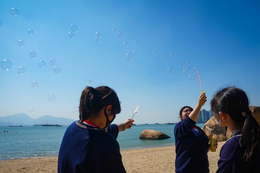 Sunny weather in Hong Kong ahead of Super Typhoon Yinxing, which is expected to enter within 800km of the city at around midnight. Photo: Sam Tsang