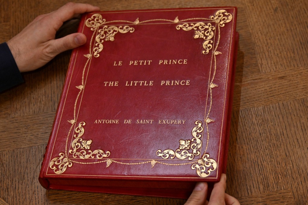 A rare typescript of The Little Prince, one of only three known copies, is going on sale for US$1.25 million at Abu Dhabi Art, an art fair that runs from November 20 to 24. Photo: Reuters