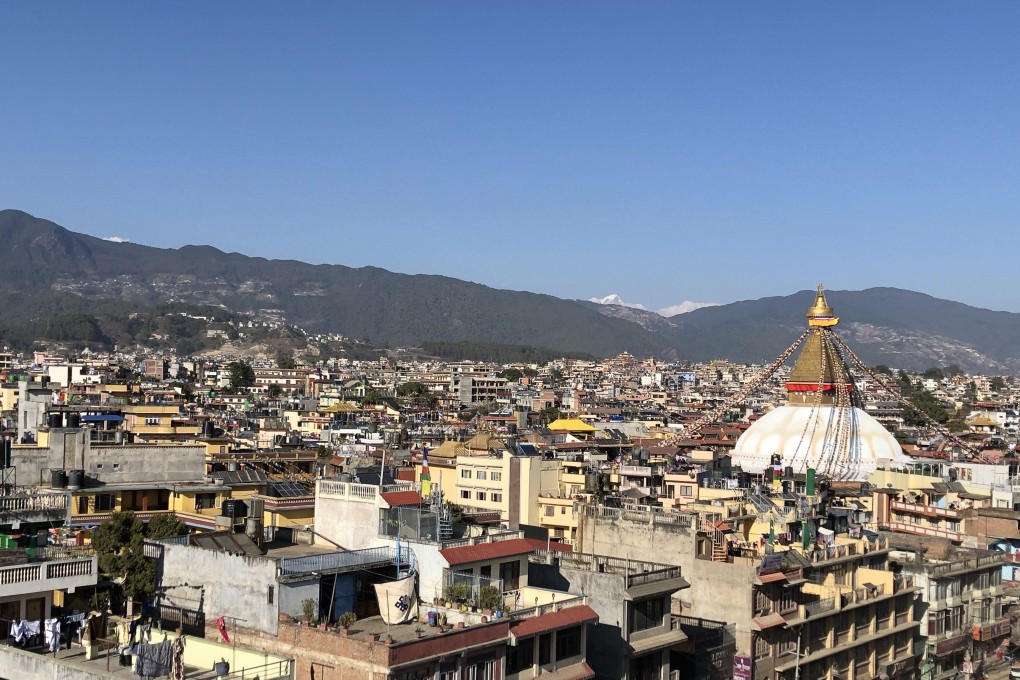 A view of the Boudhanath stupa in Kathmandu, Nepal. Photo: Bibek Bhandari