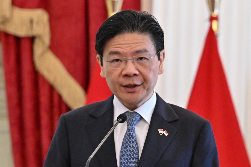 This is the second press conference Singapore’s PM Wong has held to engage with local media since he took office in May. Photo: AFP