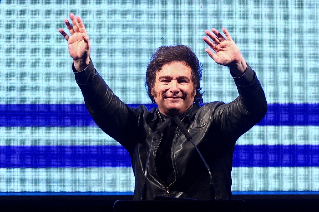 Argentine President Javier Milei is expected to meet Donald Trump and Elon Musk next week in the US. Photo: Reuters