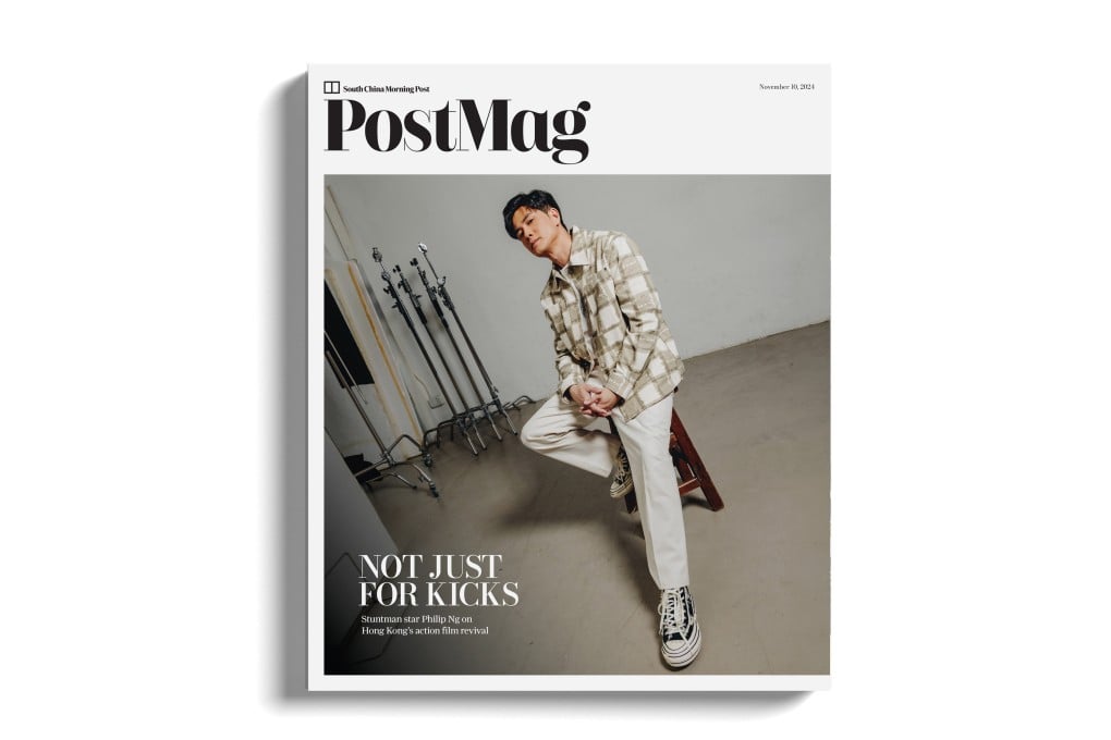 Hong Kong actor and stuntman Philip Ng fronts this week’s issue of PostMag. Photo: Jocelyn Tam