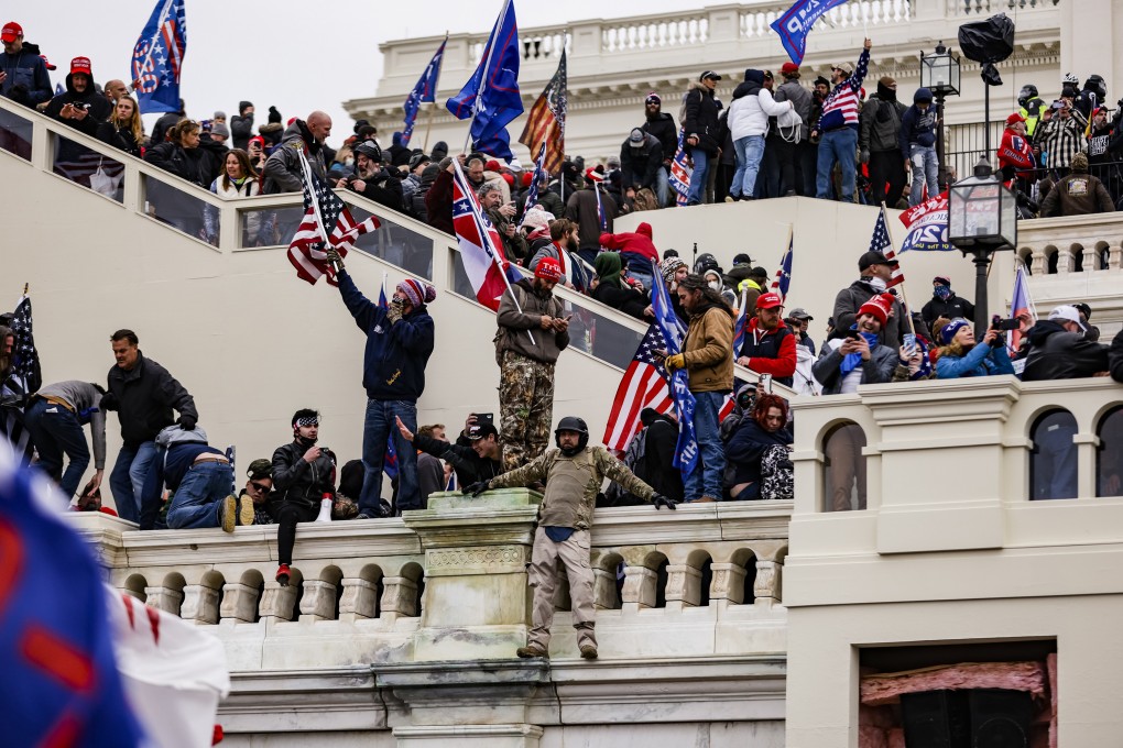 Pro-Trump supporters storm the US Capitol on January 6, 2021 in Washington. File photo: TNS