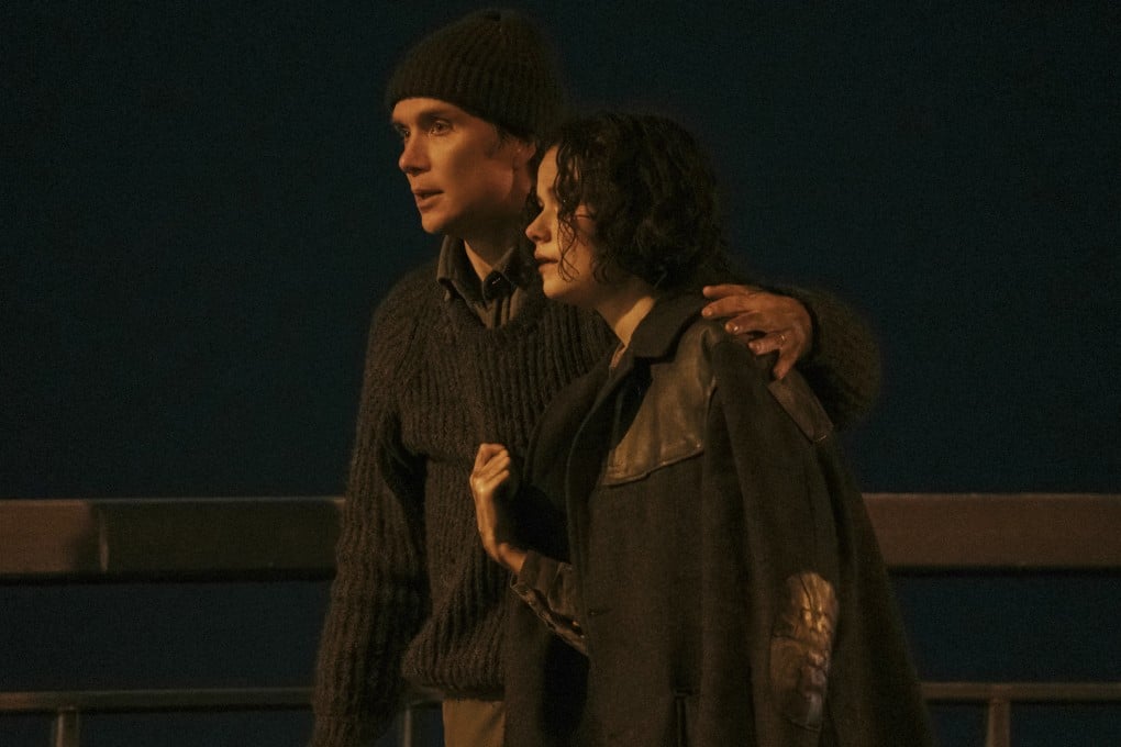Zara Devin and Cillian Murphy in a scene from Small Things Like These, adapted from an Irish historical novel by a production company Murphy co-founded. Photo: Enda Bowe/Lionsgate via AP