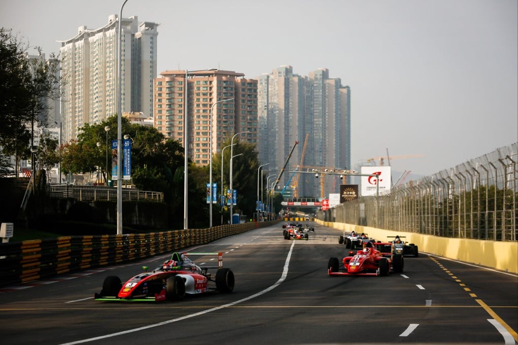 This year’s Macau Grand Prix has 180 contenders from 35 countries, with a goal to highlight emerging motorsport talents. Photo: AFP