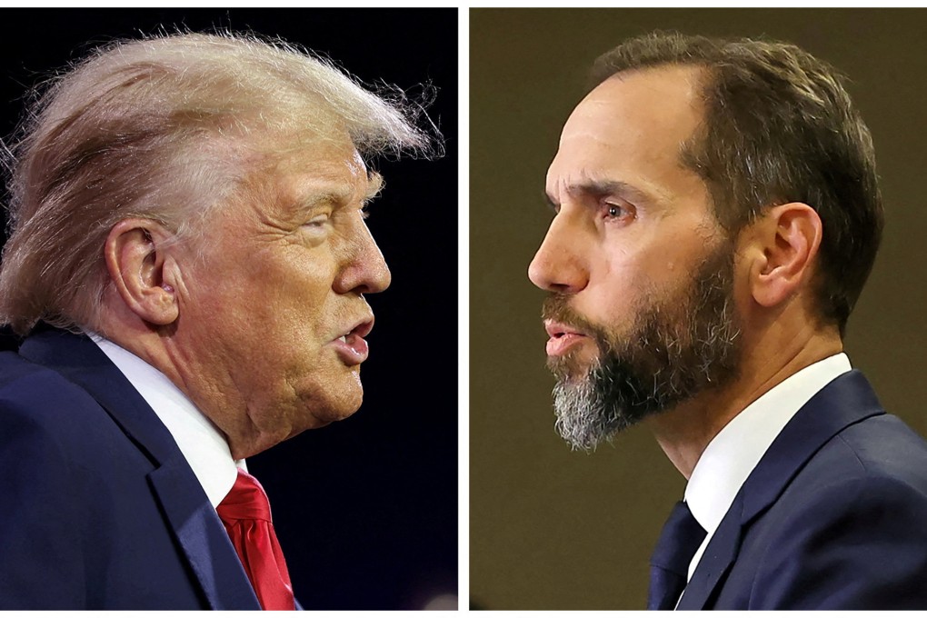 Special Counsel Jack Smith (right) asked the court to set aside pending deadlines in the prosecution of Donald Trump. Photos: Reuters