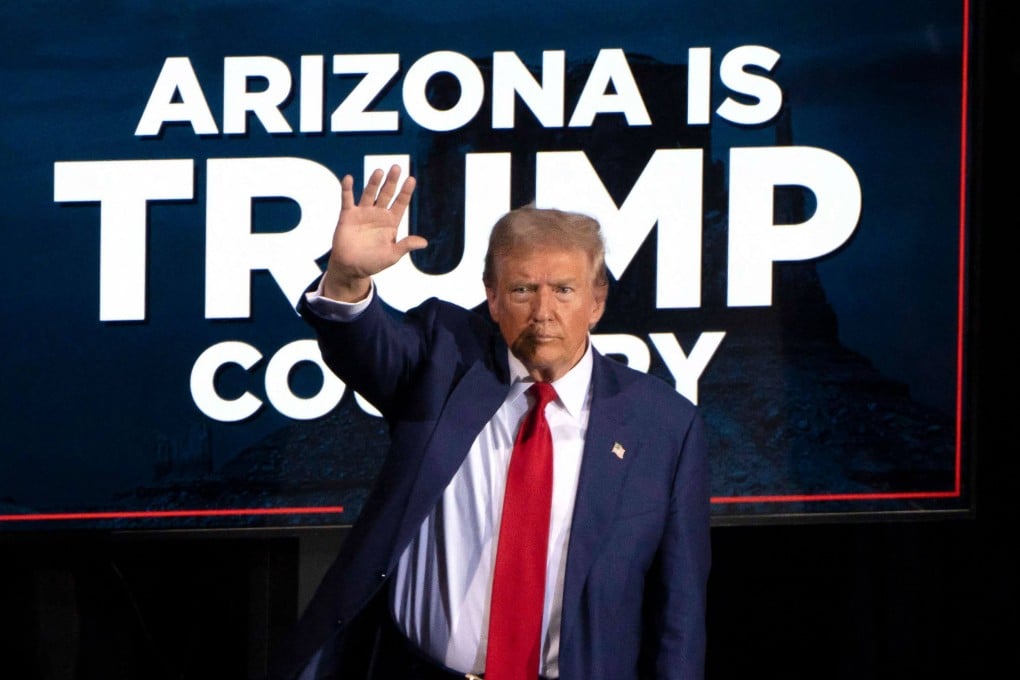 Donald Trump won the state of Arizona in the US presidential election, completing the Republican’s sweep of all seven swing states. Photo: AFP