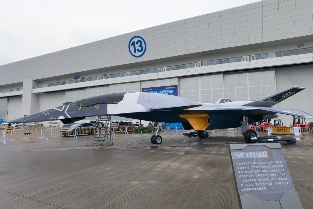 The model of the White Emperor on show in Zhuhai. Photo: Handout