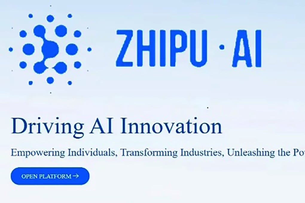 Zhipu AI is one of China’s top generative AI start-ups. Photo: Handout