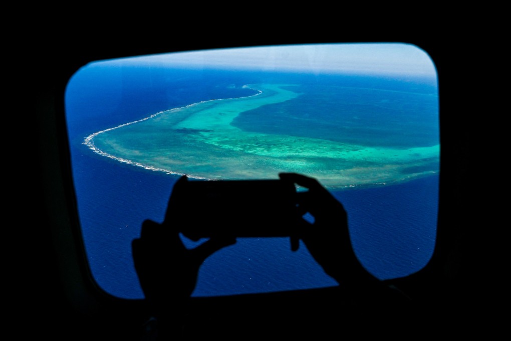 China has released geographical coordinates marking its claims over Scarborough Shoal, two days after rival claimant the Philippines enacted twin laws to set out its sea boundaries and rights to maritime resources. Photo: AFP