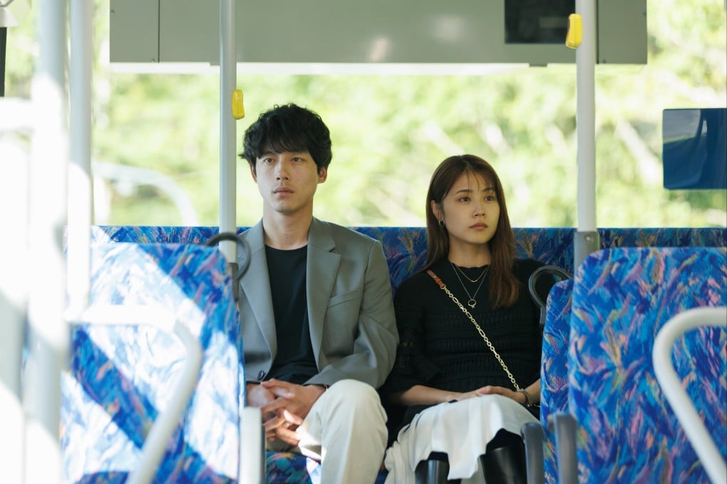 Kasumi Arimura (right) and Kentaro Sakaguchi in a still from Beyond Goodbye. Award-winning Japanese actress Arimura says she wanted to tell the Netflix drama’s fantastical story about a woman reunited with her dead lover “as realistically as possible”. Photo: Netflix