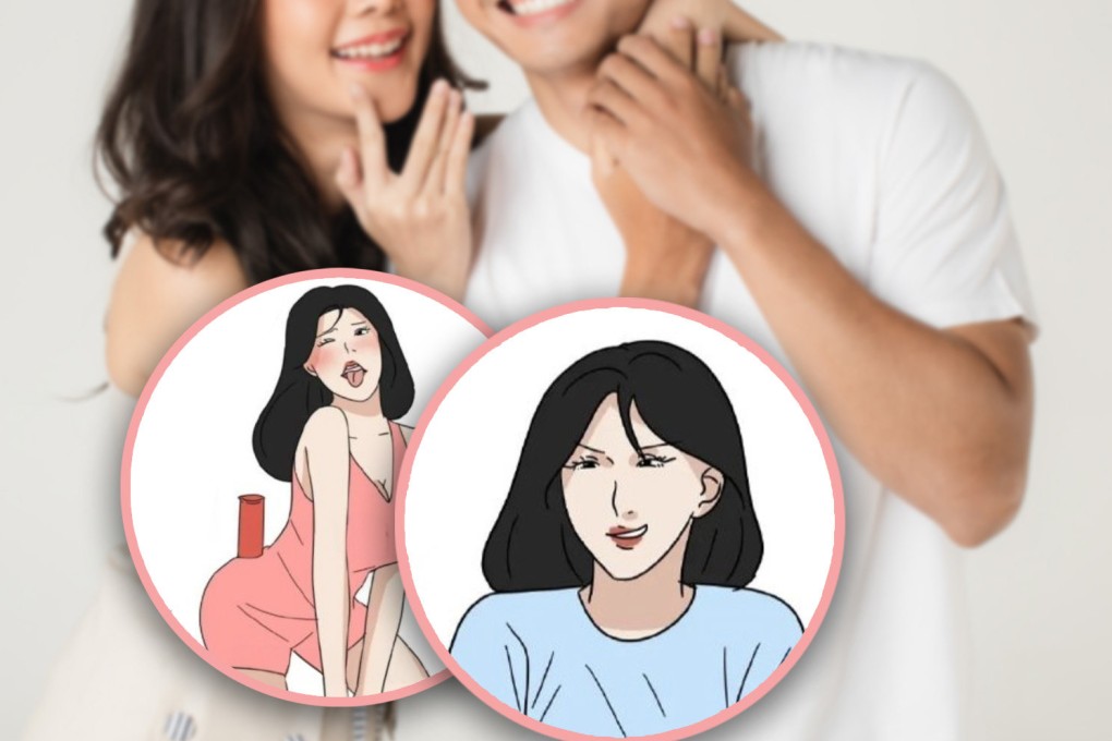 A haircare brand in China faced backlash for an online post portraying “fake besties” as flirtatious, envious women who would seduce their friends’ boyfriends. Photo: SCMP composite/Shutterstock/Xiaohongshu