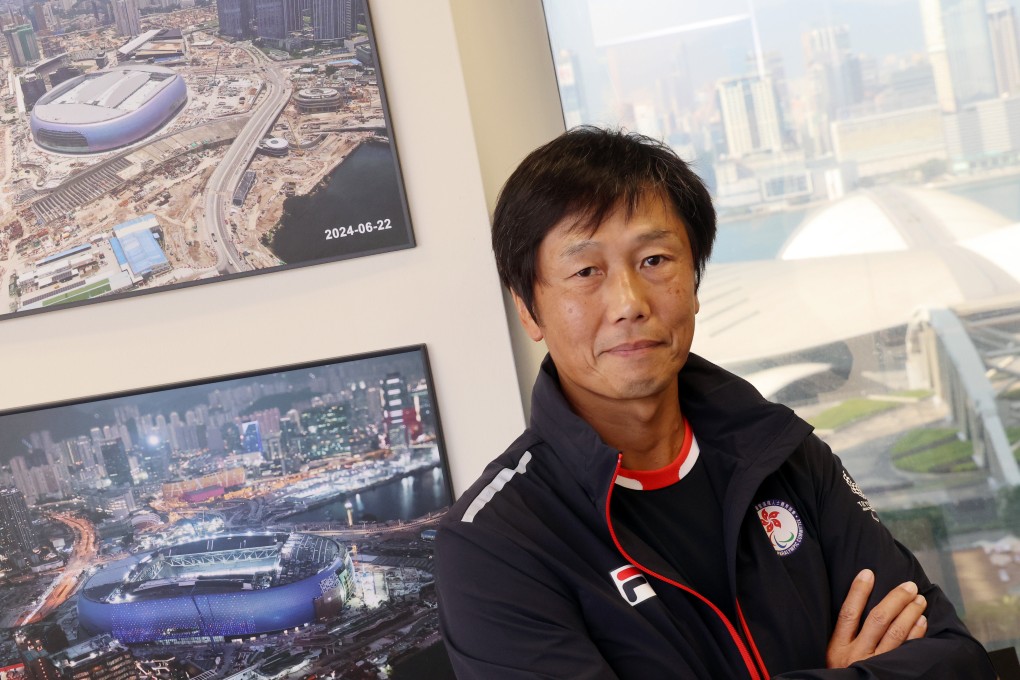Yeung Tak-keung, head of the National Games Coordination Office (Hong Kong), at his office in Immigration Tower, Wan Chai. Photo: Jelly Tse