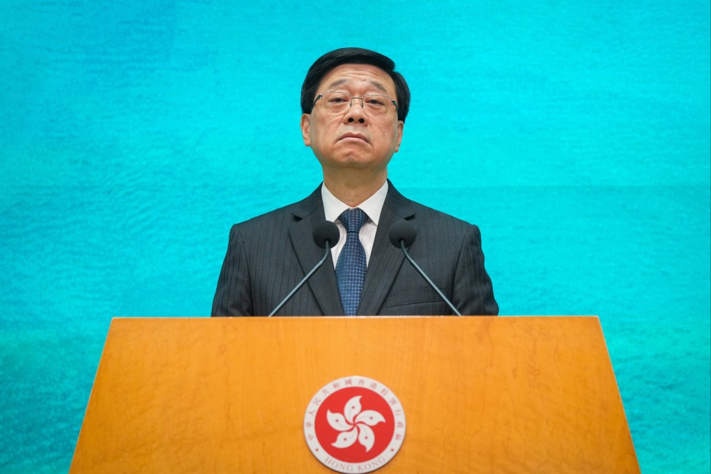Chief Executive John Lee has said Hong Kong will seek “win-win” trade ties with the US after Donald Trump’s victory. Photo: May Tse