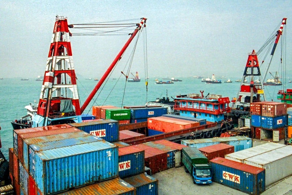 The Stonecutters Island public cargo working area in Cheung Sha Wan. Photo: Handout