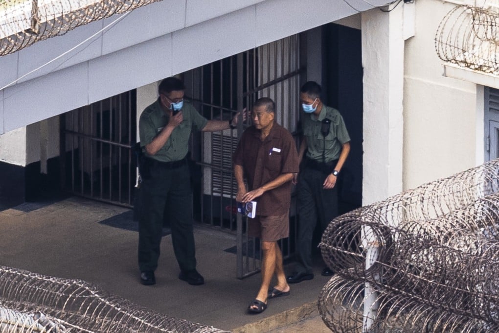 Jimmy Lai has been behind bars in Hong Kong since 2020. Photo: AP