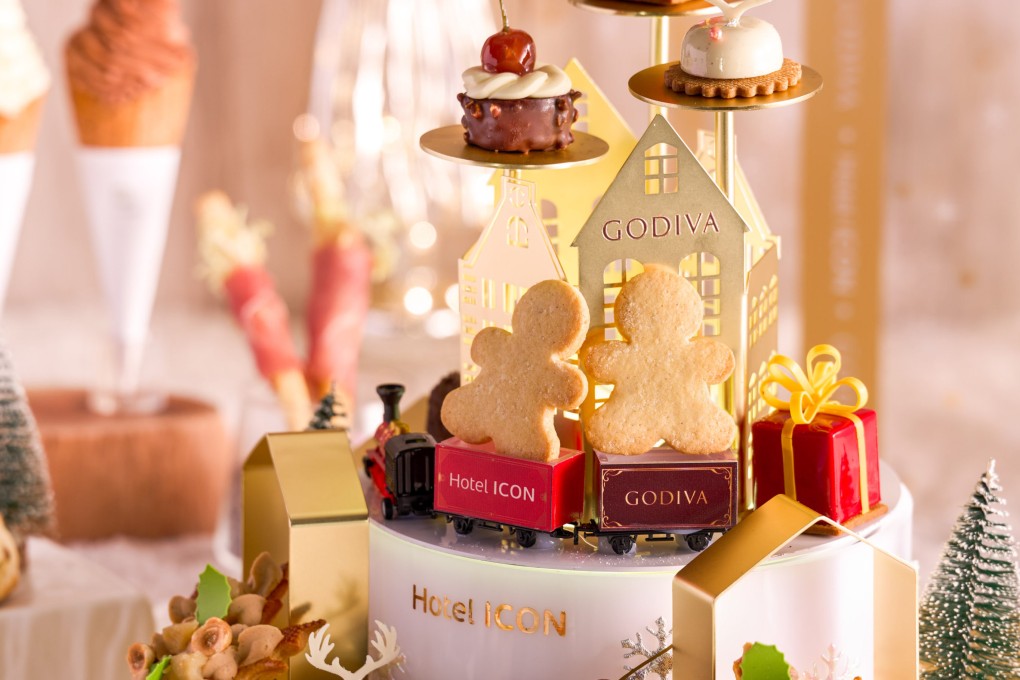 Chocolate brand Godiva has collaborated with Green, the lobby restaurant at Hotel Icon,  to create a three-course tea set menu. Photo: Green