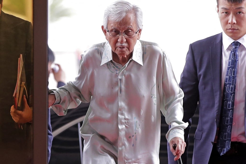 Daim Zainuddin, then a Malaysian government adviser, arrives at China’s Ministry of Foreign Affairs in Beijing in 2018. Photo: AFP