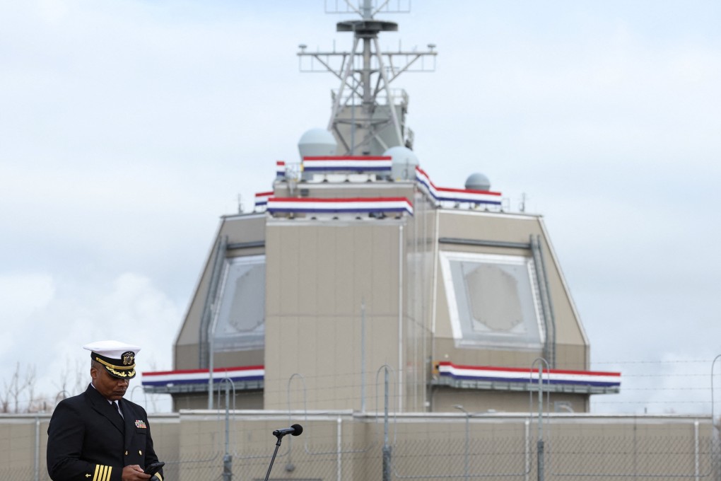 The base is equipped with the US Aegis Ashore Missile Defence System, which can detect, track and destroy missiles. Photo: Reuters