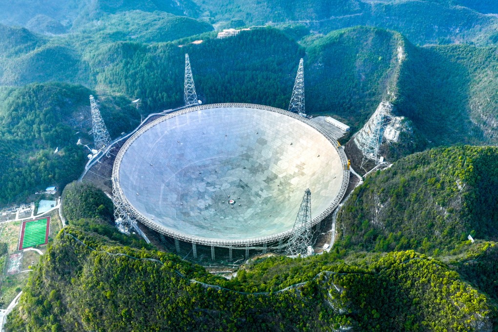 China’s Five-hundred-meter Aperture Spherical Radio Telescope (FAST) has been commended by Shaw Prize-winning astronomer Shrinivas Kulkarni. Photo: Xinhua