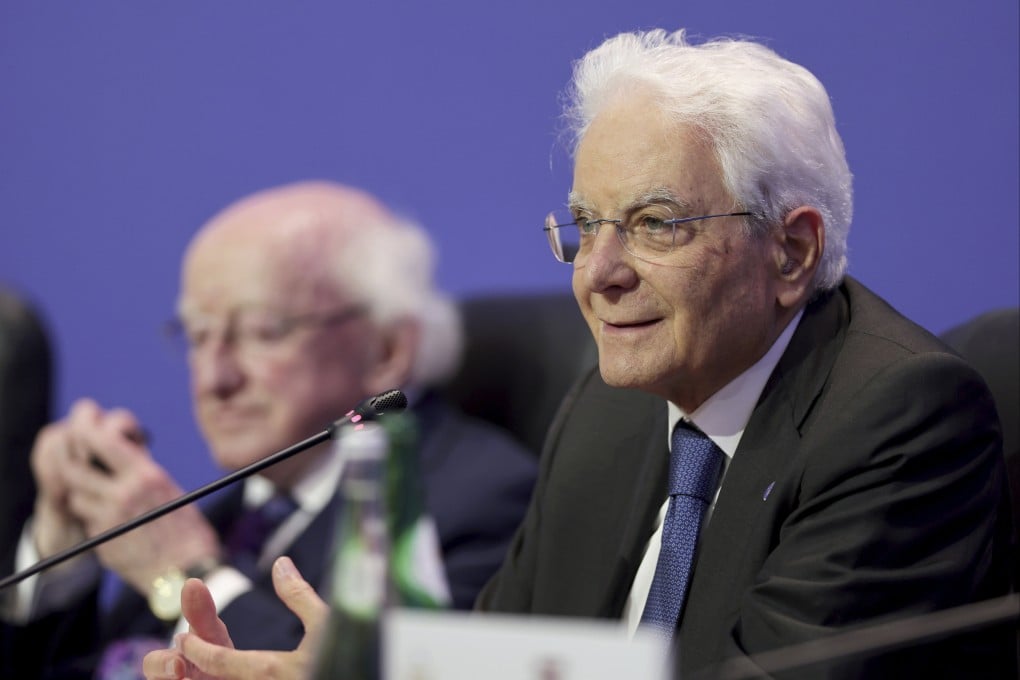 Italian President Sergio Mattarella consistently tops opinion polls as the most respected leader in Italy. Photo: AP
